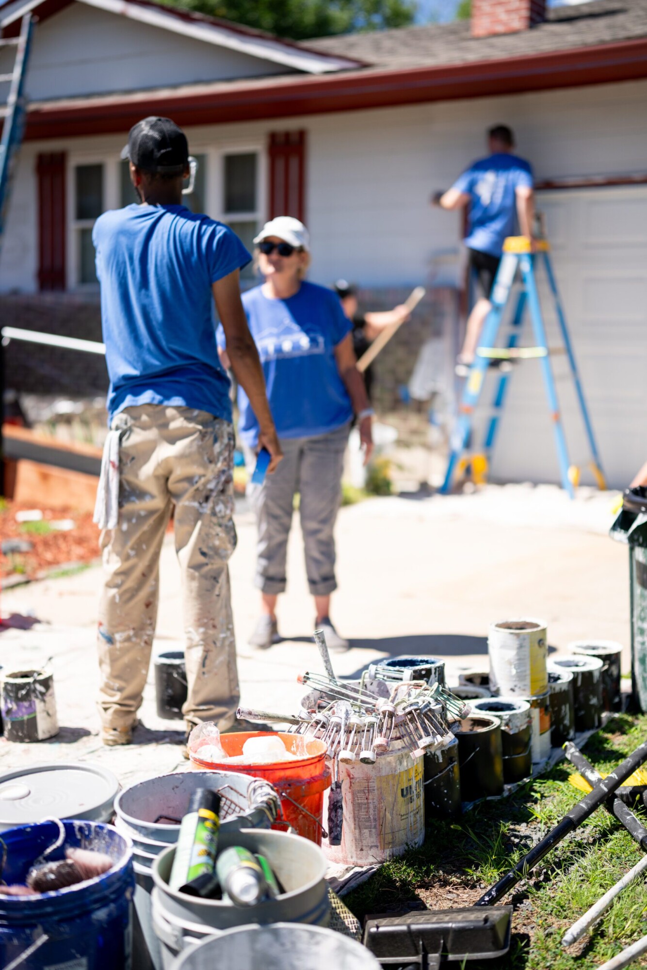 Pikes Peak United Way Paint-a-Home Event with FCSC