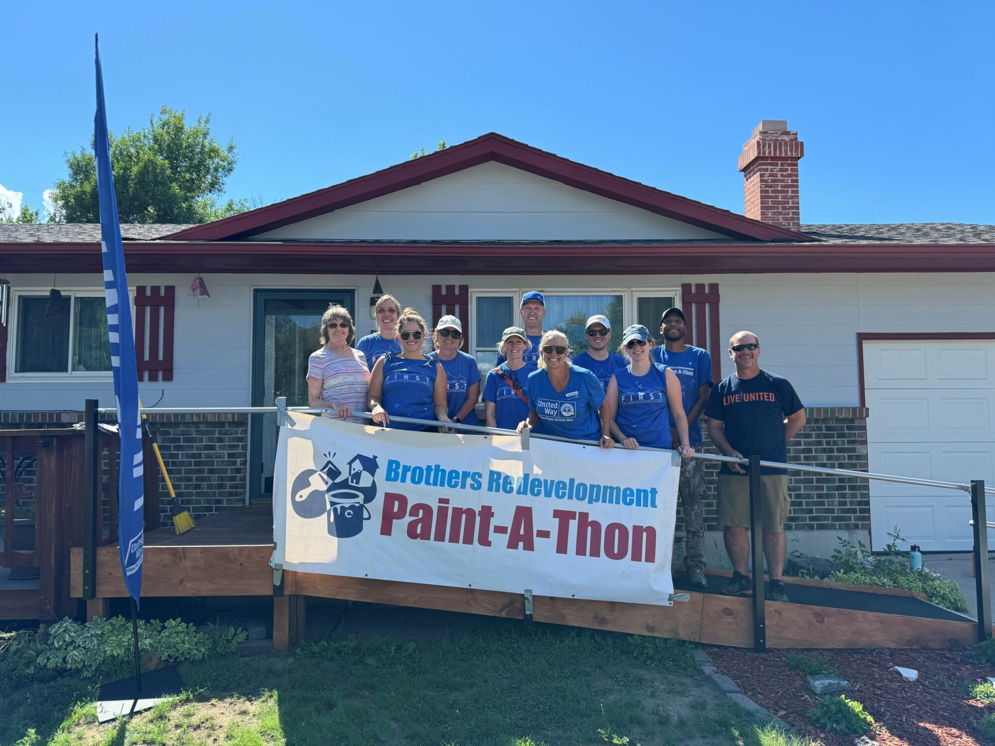 Pikes Peak United Way Paint-a-Home Event with FCSC