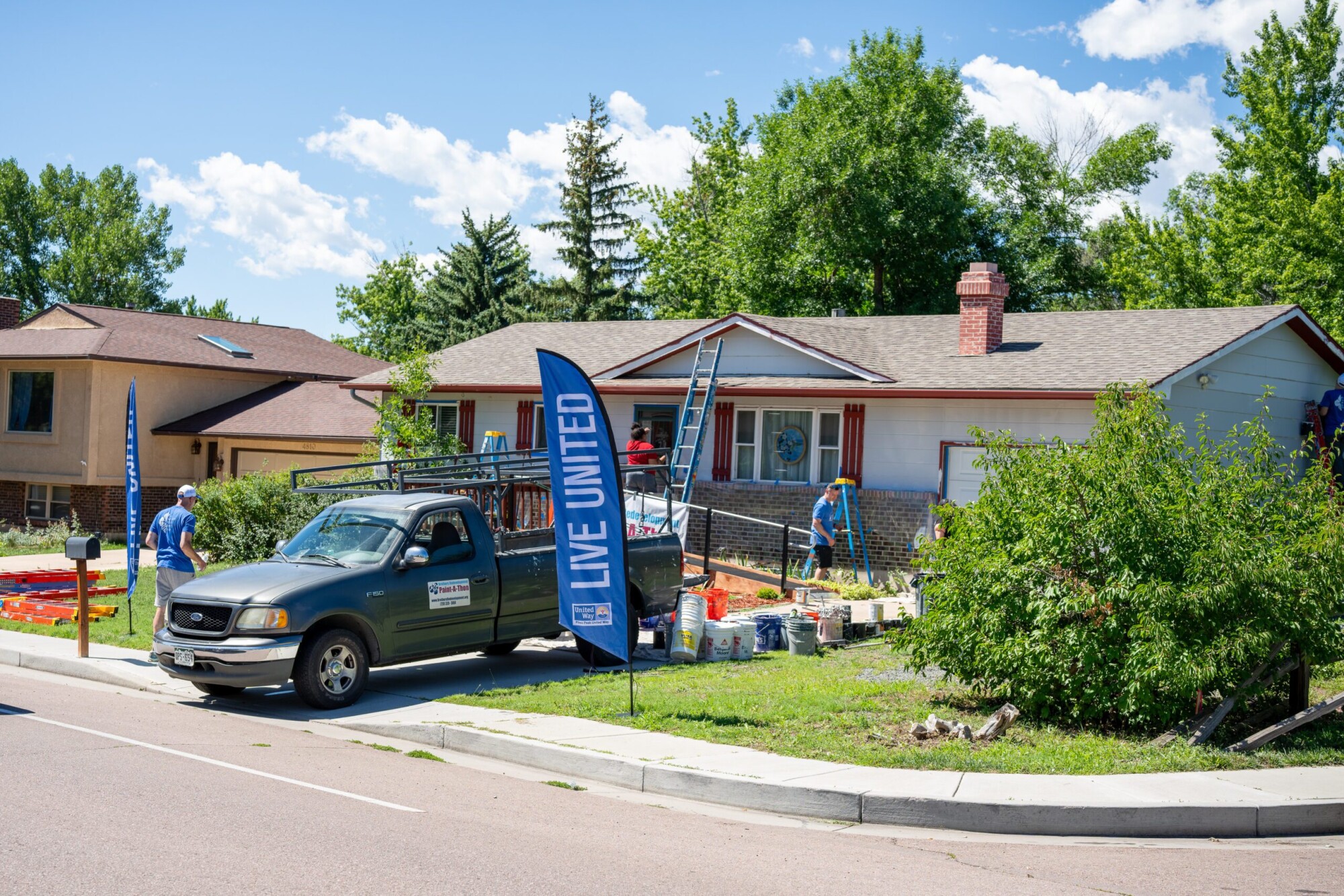 Pikes Peak United Way Paint-a-Home Event with FCSC